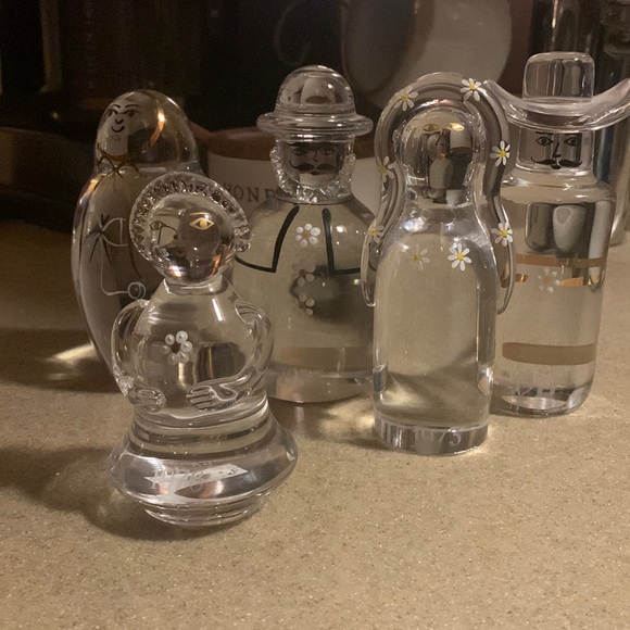 Vintage Ann and Göran Wärff Glass Family Figures Paperweights for Kosta Boda